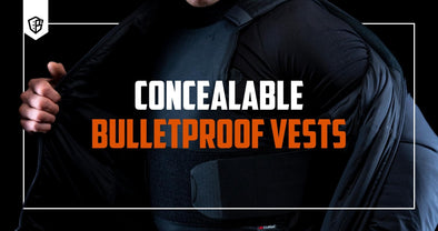Man wearing a cool concealable bulletproof vest under a jacket