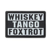 Condor Whiskey Foxtrot Pvc Patch (6Pcs/Pack)