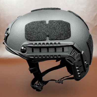 Atomic Defense NIJ IIIA+ Fast Style ATE Bulletproof Helmet with NVG and Rails