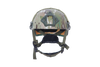 CompassArmor FAST Ballistic Helmet Kevlar Bulletproof NIJ Level IIIA Painted Camouflage Color