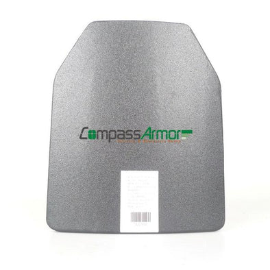CompassArmor UHMWPE Ballistic Hard Body Armor Plates STA Single Curve Level III 10X12