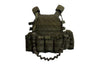 Level-4 Armor Plate Carrier With AR15 MOLLE Pouches
