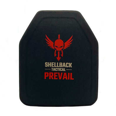 Shellback Tactical Prevail Series 10 X 12 Inch Stand Alone Level IV Hard Armor Plate Model 4SICMH