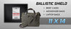 TuffyPacks 11" x 14" Ballistic Shield Level IIIA Bulletproof Backpack Insert