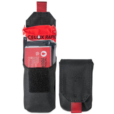 Combat Medical Mojo® Belt Bleeder Kit (Holster) Black Color with Velcro Tape