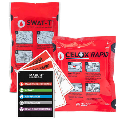 Combat Medical Mojo® Pocket Bleeder Kit 2 Packs with 3 cards