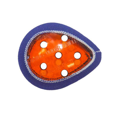 Combat Medical Polycarb Eye Shield Blue and Orange Color with 6 holes