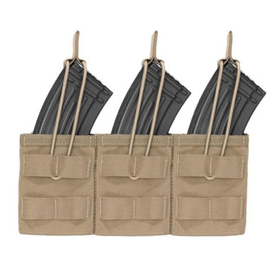 Warrior Assault Systems Triple MOLLE Open AK 7.62mm Mag Pouch