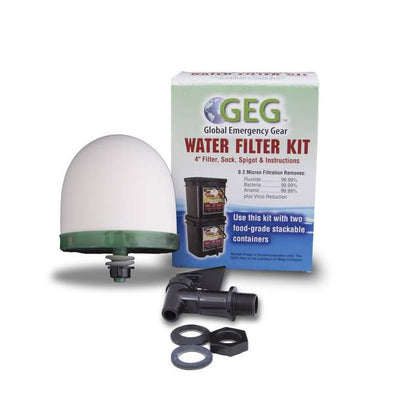 ReadyWise Water Filter Kit for use with ReadyWise Food Buckets