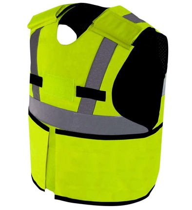 SafeGuard Armor VIZER High Visibility Bulletproof Vest Body Armor (Stab and Spike Proof Upgradeable)