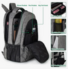 Travel Backpack + Level IIIA Bulletproof Armor Plate Package