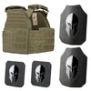 Spartan Armor Systems AR550 Body Armor and Sentinel Plate Carrier Package