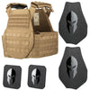 Spartan Armor Systems AR550 Body Armor and Sentinel Swimmers Plate Carrier Package