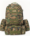 Bulletproof Zone Large Modular Outdoor Tactical Backpack