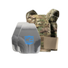 Caliber Armor DV8 Mini | AR550 Level III+ Package with PolyShield Spall Coat