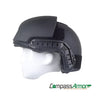 Compass Armor NIJ III Hard Armor Shell-Pad for Ballistic High Cut Helmets