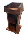 Executive Wood Products Presidential™ Anti-Ballistic Podium - NIJ Level III Bullet-Resistant Protection