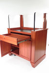 Executive Wood Products Protector™ Bullet-Resistant Security Podium – NIJ-Certified Workstation