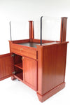 Executive Wood Products Protector™ Bullet-Resistant Security Podium – NIJ-Certified Workstation