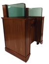 Executive Wood Products Protector Step-In™ – Full NIJ Level III Bullet-Resistant Security Podium