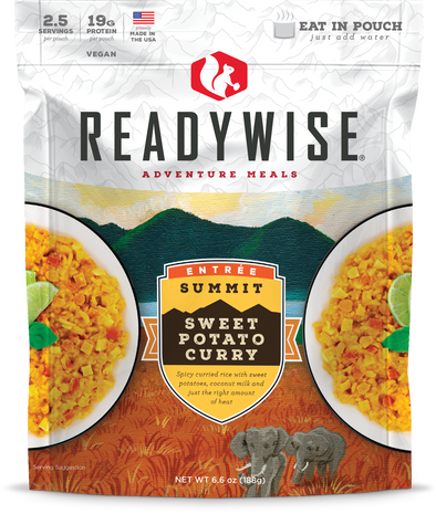 ReadyWise 6 CT Case Summit Sweet Potato Curry