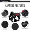 Tactical MOLLE Dog Harness
