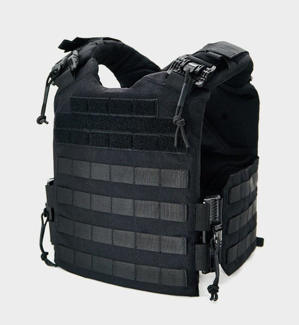 Ace Link Armor Quadrelease Ultra + 2x Level III 11"x14" Plates + 2x Level IIIA 6"x13" Side Panels - Bulletproof Zone
