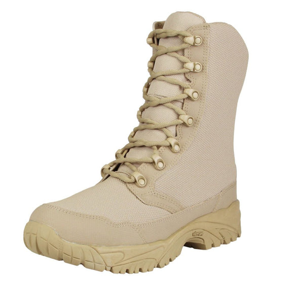 ALTAI Tan Combat Waterproof 8" Boots (MFM100) - Bulletproof Zone