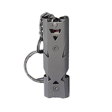 Aluminum High Frequency Survival Whistle - Bulletproof Zone