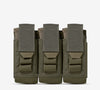 AR500 Armor Multi - Caliber Rifle Magazine Triple Pouch - Bulletproof Zone