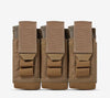 AR500 Armor Multi - Caliber Rifle Magazine Triple Pouch - Bulletproof Zone