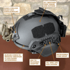 Atomic Defense MICH/ACH Ballistic Helmet | NIJ Level IIIA+ - Bulletproof Zone