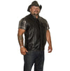 Bulletblocker NIJ IIIA Bulletproof Leather Biker Vest - Bulletproof Zone