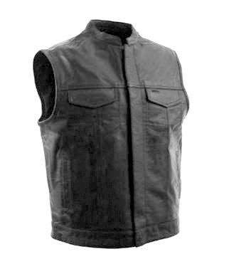 Bulletblocker NIJ IIIA Bulletproof Leather Biker Vest - Bulletproof Zone