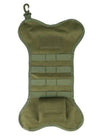 Bulletproof Zone Bone - shape Tactical Christmas Stocking with Molle Webbing Gear Storage Bag - Bulletproof Zone
