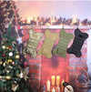 Bulletproof Zone Bone - shape Tactical Christmas Stocking with Molle Webbing Gear Storage Bag - Bulletproof Zone