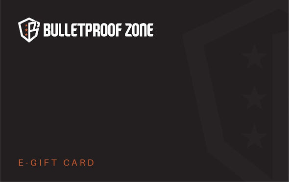 Bulletproof Zone Gift Card - Bulletproof Zone