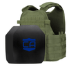 Caliber Armor AR550 Level III+ Body Armor and Condor MOPC Package - Bulletproof Zone