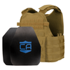 Caliber Armor AR550 Level III+ Body Armor and Condor MOPC Package - Bulletproof Zone