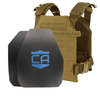 Caliber Armor AR550 Level III+ Quick Response Package - Bulletproof Zone
