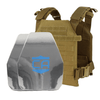 Caliber Armor AR550 Level III+ Quick Response Package with PolyShield Spall Coat - Bulletproof Zone