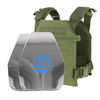 Caliber Armor AR550 Level III+ Quick Response Package with PolyShield Spall Coat - Bulletproof Zone
