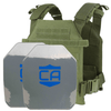 Caliber Armor AR550 Level III+ Quick Response Package with PolyShield Spall Coat - Bulletproof Zone
