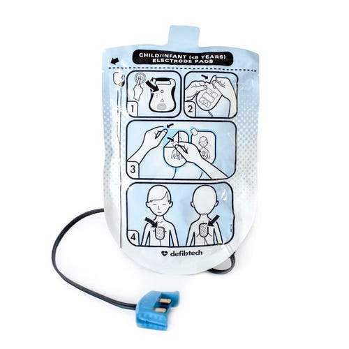 Cardio Partners Defibtech Lifeline AED PEdiatric Pads - Bulletproof Zone