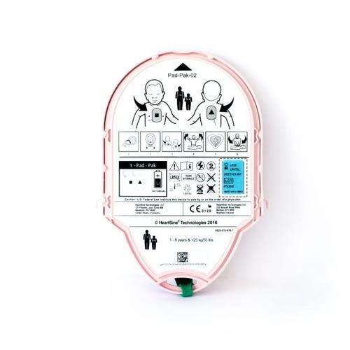 Cardio Partners HeartSine Samaritan AED PEdiatric - Pak - Bulletproof Zone