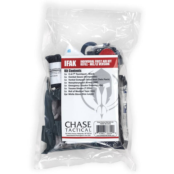 Chase Tactical IFAK / Basic Medical Refill - Bulletproof Zone