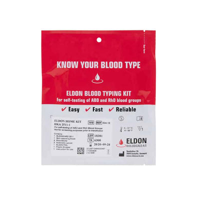 Combat Medical EldonCard® Blood Typing Kit - Bulletproof Zone