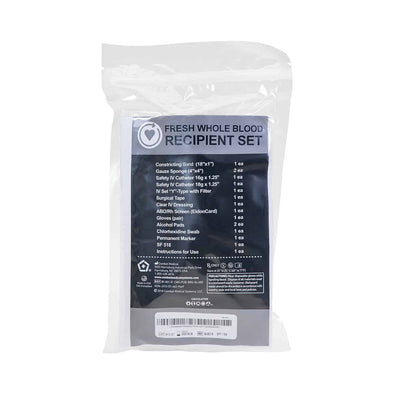 Combat Medical Fresh Whole Blood Recipient Set - Bulletproof Zone