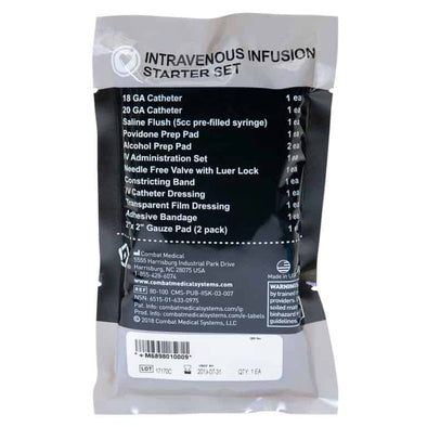Combat Medical IV Infusion Starter Set - Bulletproof Zone