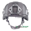 Compass Armor MICH Ballistic Helmet NIJ Lvl IIIA with Side - Rails Cover and NVG Mount - Bulletproof Zone